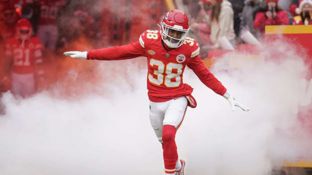 Kansas City Chiefs cornerback L'Jarius Sneed.